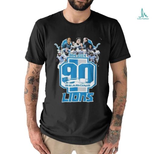 Detroit Lions Legends 90th Season 1934 2024 Shirt