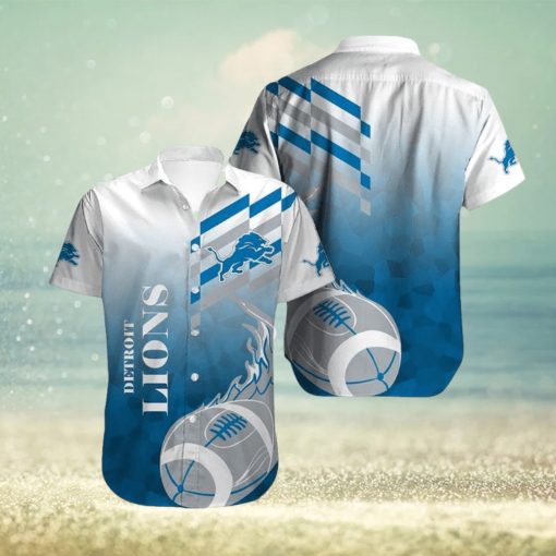 Detroit Lions Limited Edition Tropical Outfit Nlf Hawaiian Shirt