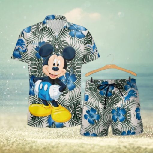 Detroit Lions Mickey Hawaiian Shirt