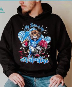 Detroit Lions My Lions Is My Valentine T shirt