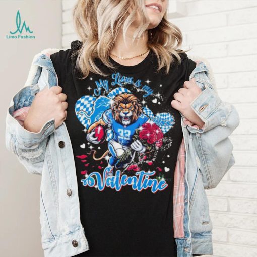 Detroit Lions My Lions Is My Valentine T shirt