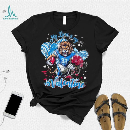 Detroit Lions My Lions Is My Valentine T shirt