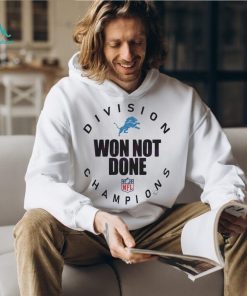 Detroit Lions NFL Division Champion Won Not Done Shirt