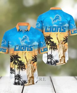 Detroit Lions NFL Flower Hawaii Shirt Style Gift For Men Women