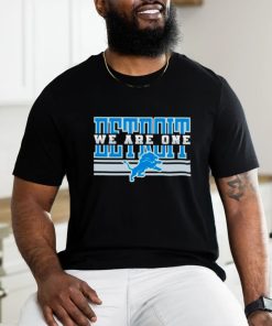 Detroit Lions NFL football We are one shirt, hoodie, sweater, long sleeve and tank top Detroit Lions NFL football We are one shirt