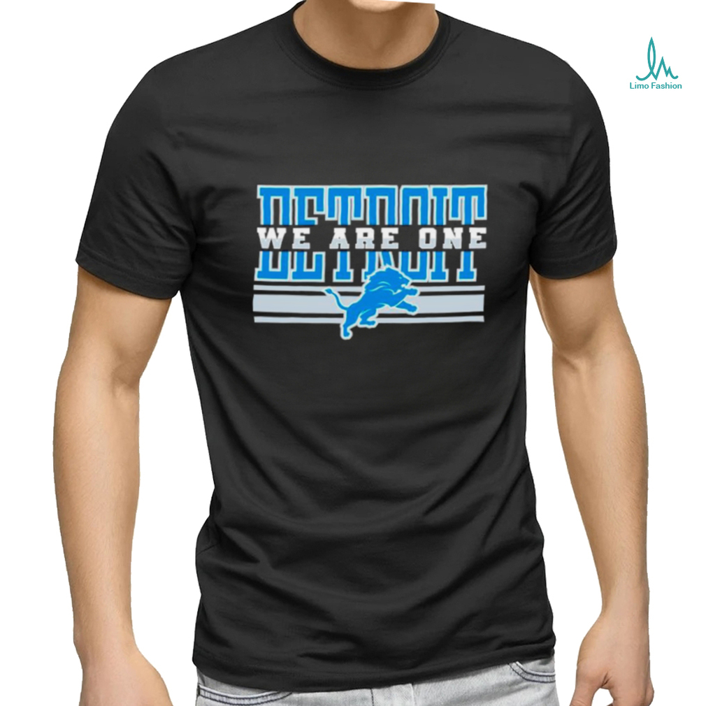 Detroit Lions NFL football We are one shirt Detroit Lions NFL football We are one shirt