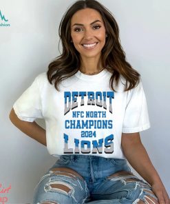 Detroit Lions Nfc North Champions 2024 Football T shirt