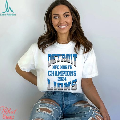 Detroit Lions Nfc North Champions 2024 Football T shirt