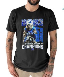 Detroit Lions Nfc North Division Champions Proud Fan Shirt