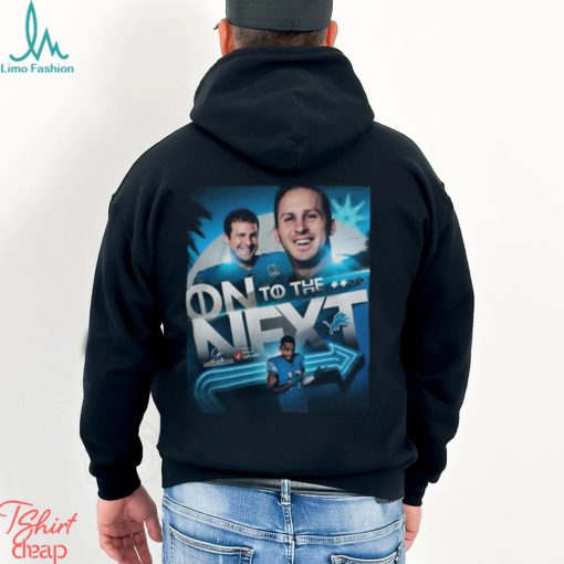Detroit Lions Nfc Playoffs On To The Next Tee Poster Shirt