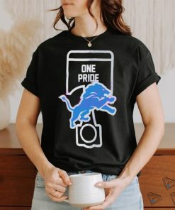 Detroit Lions One Pride Logo shirt