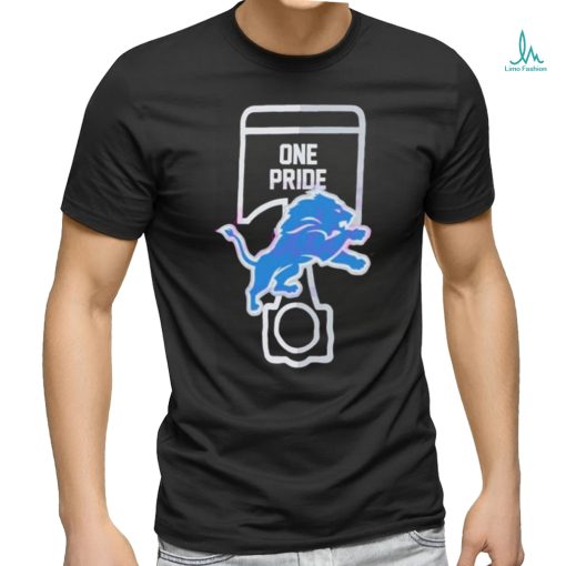 Detroit Lions One Pride Logo shirt