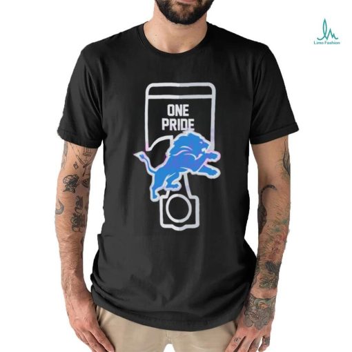 Detroit Lions One Pride Logo shirt