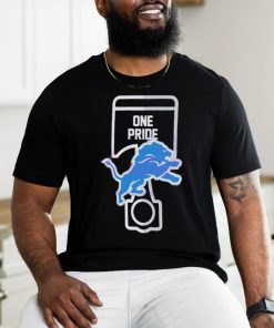 Detroit Lions One Pride Logo shirt
