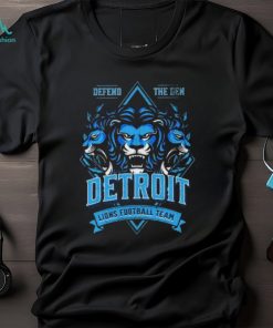 Detroit Lions Retro Football T Shirt