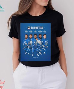 Detroit Lions Season 2023 NFL Associated Press All Pro Team Poster Classic T Shirt