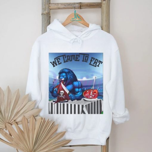 Detroit Lions Slant Tampa Bay We Came To Eat 49ers shirt