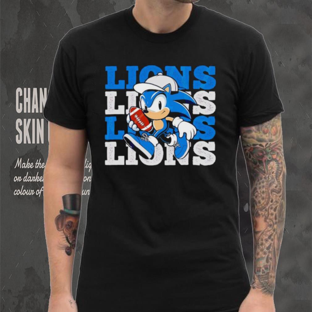 Detroit Lions Sonic the Hedgehog shirt Detroit Lions Sonic the Hedgehog shirt