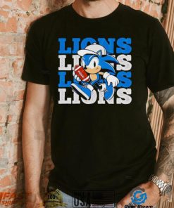 Detroit Lions Sonic the Hedgehog shirt
