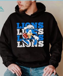 Detroit Lions Sonic the Hedgehog shirt