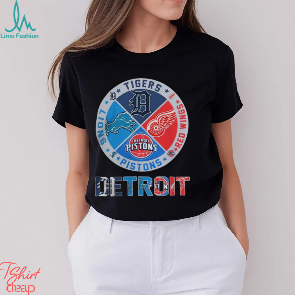 Detroit Lions Sports Teams Tigers x Red Wings x Pistons x Lions Logo Shirt Detroit Lions Sports Teams Tigers x Red Wings x Pistons x Lions Logo Shirt