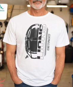 Detroit Lions Starter Half Helmet Logo Long Sleeve T Shirt