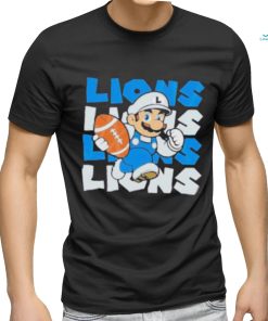 Detroit Lions Super Mario shirt