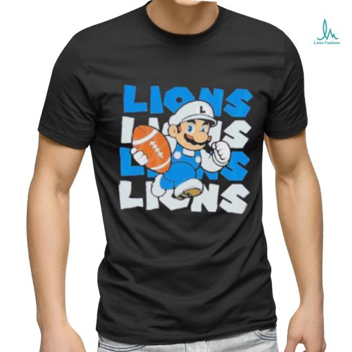 Detroit Lions Super Mario shirt