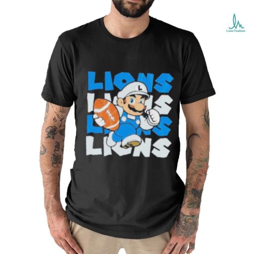 Detroit Lions Super Mario shirt