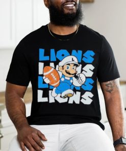 Detroit Lions Super Mario shirt