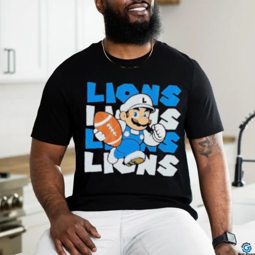 Detroit Lions Super Mario shirt