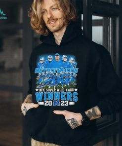 Detroit Lions Team NFC Super Wild Card Winners 2023 Shirt