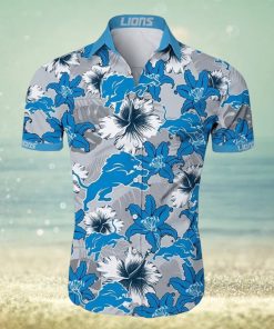 Detroit Lions Tropical Outfit Hawaiian Shorts Beach Short Shirt