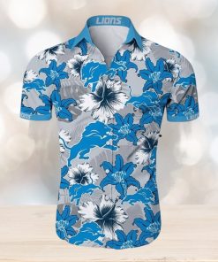 Detroit Lions Tropical Outfit Hawaiian Shorts Beach Short Shirt