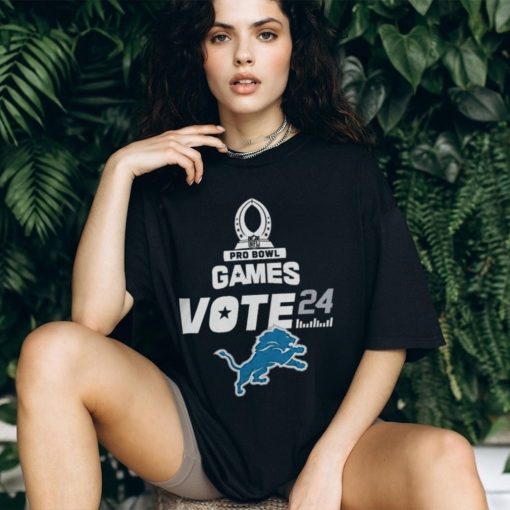 Detroit Lions Vote 2024 NFL Pro Bowl Games T Shirt