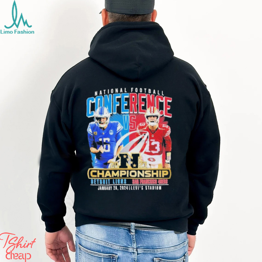 Detroit Lions Vs San Francisco 49ers NFC Championship January 28, 2024 Shirt Detroit Lions Vs San Francisco 49ers NFC Championship January 28, 2024 Shirt