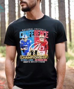 Detroit Lions Vs San Francisco 49ers NFC Championship January 28, 2024 Shirt