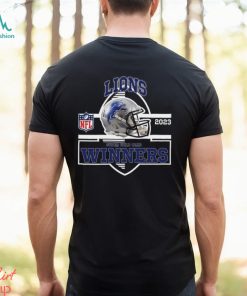 Detroit Lions Winners Champions 2023 Super Wild Card NFL Divisional Helmet Logo T Shirt