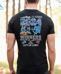 Detroit Lions Winners NFC Divisional Playoff 2024 Let’s Go Lions Shirt