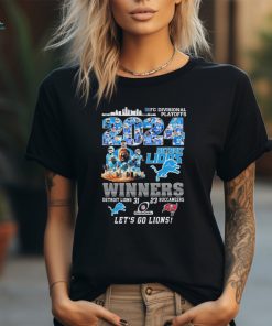 Detroit Lions Winners NFC Divisional Playoff 2024 Let’s Go Lions t shirt