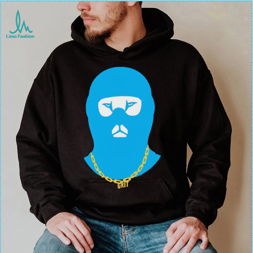 Detroit Lions football Grit Blue Ski Mask 2024 t shirt Detroit Lions football Grit Blue Ski Mask 2024 t shirt