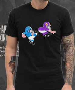 Detroit Lions kicks Minnesota Vikings Football shirt