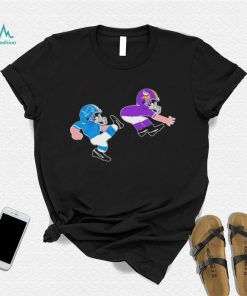 Detroit Lions kicks Minnesota Vikings Football shirt