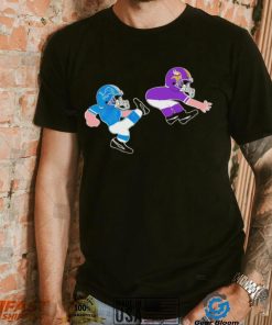Detroit Lions kicks Minnesota Vikings Football shirt
