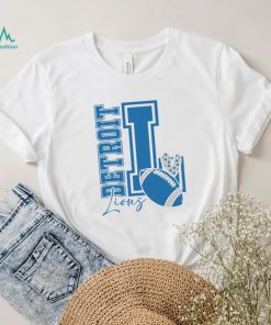 Detroit Lions love heart shirt