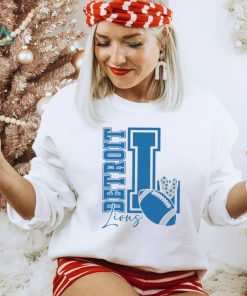 Detroit Lions love heart shirt