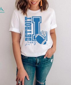 Detroit Lions love heart shirt