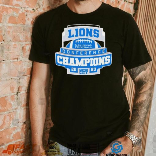Detroit Lions national football conference champions motor city shirt