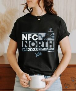 Detroit Lions nfc north 2023 champions back to back shirt