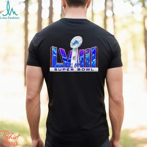 Detroit Lions super bowl LVIII all grit shirt